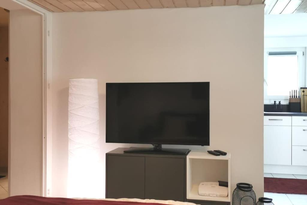 Schones Kleines Studio Mit Sitzplatz, Mitten Im Prattigau Jenaz Esterno foto