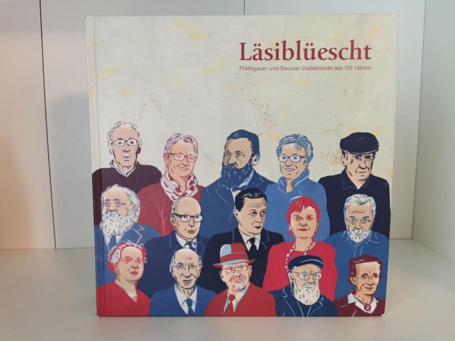 Schones Kleines Studio Mit Sitzplatz, Mitten Im Prattigau Jenaz Esterno foto